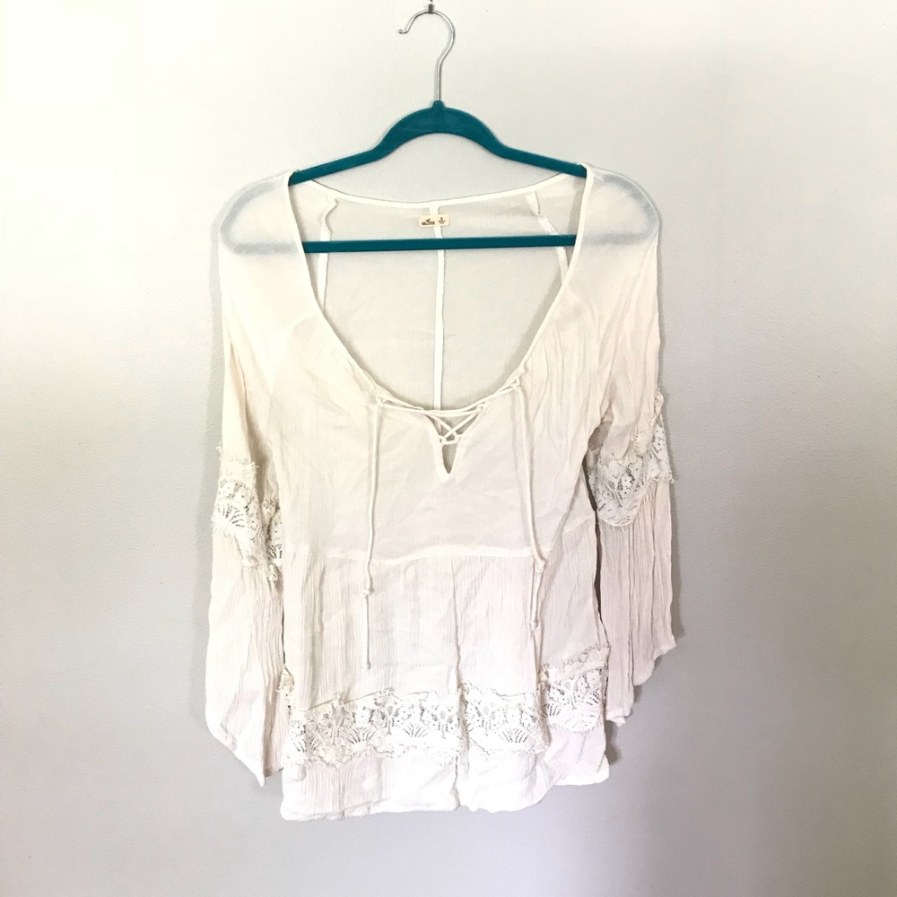 Hollister Peasant Top